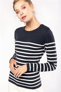 PULLOVER DONNA STILE MARINAIO